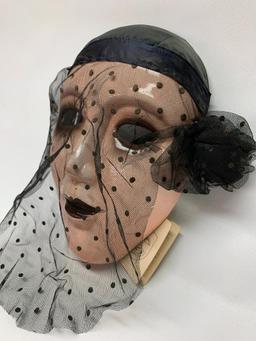 Noble Arts Hand Painted Ceramic Mask