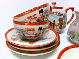 Orietal Porcelain Tea Service