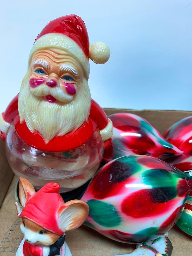 Misc. Wood, Glass, & Plastic Christmas Decorations