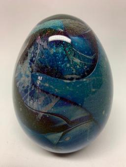 Contemporary Unsigned Art Glass Paperweight