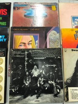 Group of (9) Rock/Pop Records