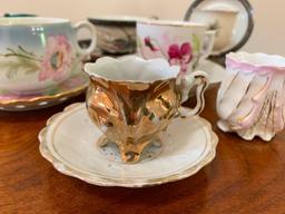 Nice Group Of Porcelain Cups & Saucers