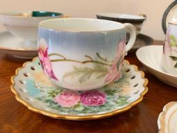 Nice Group Of Porcelain Cups & Saucers