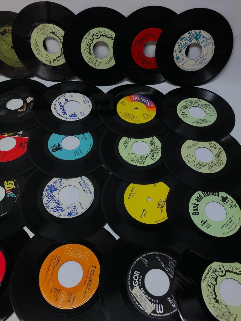 Group of 45 RPM Records!