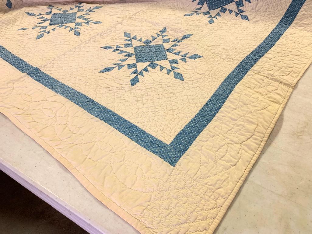 Vintage Hand Stitched Quilt