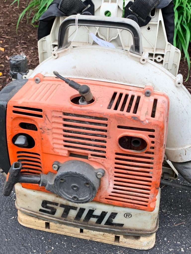 Stihl Gas, Backpack Blower, Motor Pulls Through