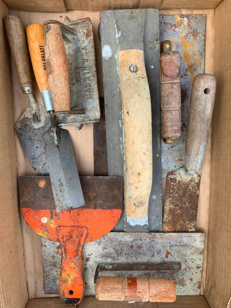 Group Of Masonary Tools