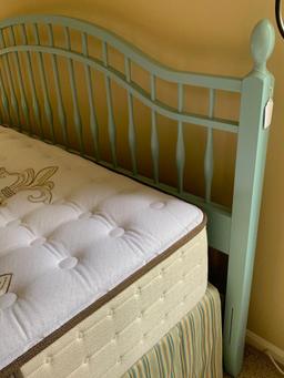 Wooden King Size Headboard W/Metal Frame