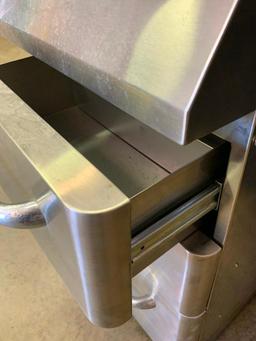 Stainless Steel Prep Table W/3-Drawers