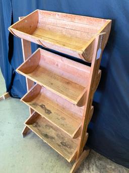 Wooden Multi-Tier Display Stand