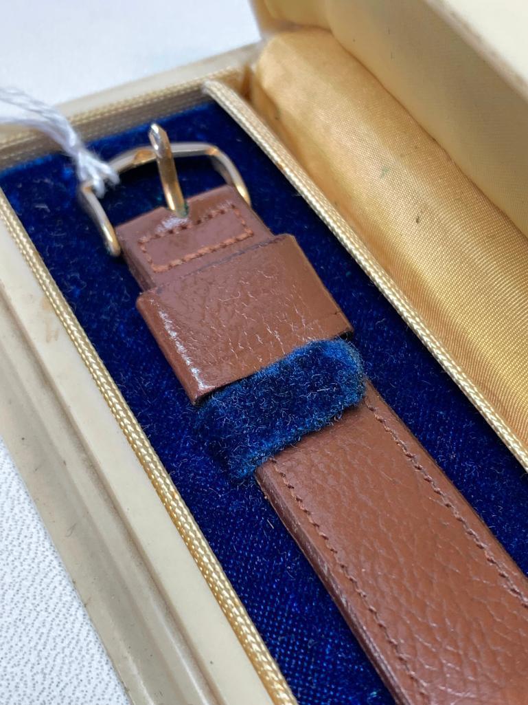 Vintage Gold Filled Hamilton Men's Wristwatch In Original Box