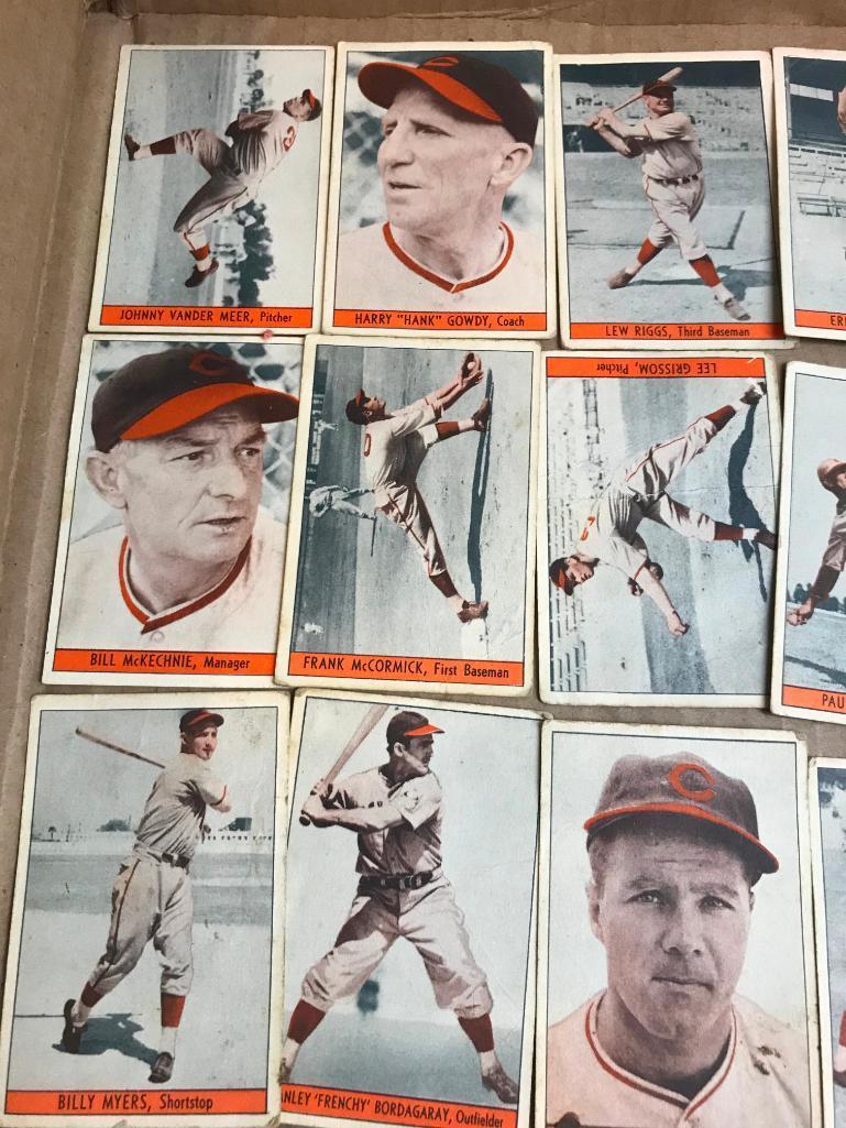 Rare Find! (16) 1930's Cincinnati Reds Baseball Cards!