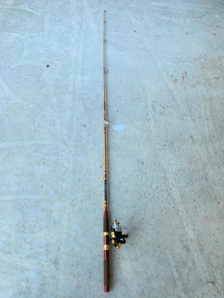 Bass Pro Shops MC10FE Reel & Olympic 2065FG Rod