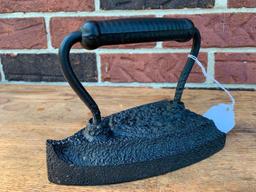 Antique Handled Sad Iron Marked "G. S. & Co., IXL, Cin., O.