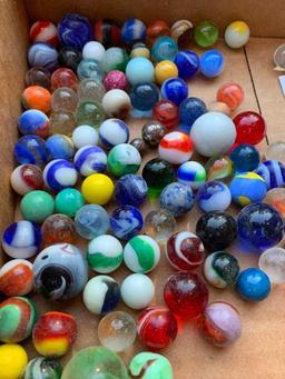 Nice, Nice Group Of Vintage Marbles