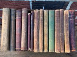 (14) Antique School Books