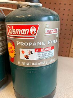 (8) Tanks Of Coleman, 1lb Propane Fuel