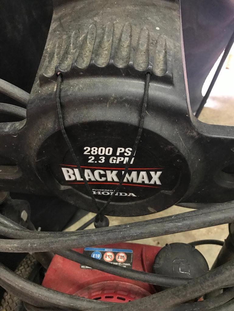 Honda Black Max Pressure Washer