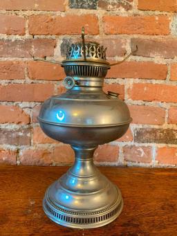 Vintage Rayo, Oil Lamp, Chrome Base