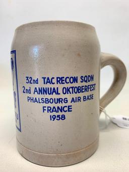 Lowenbrau, 2nd Annual Octoberfest, Half Liter Beer Mug 1958