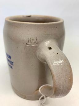 Lowenbrau, 2nd Annual Octoberfest, Half Liter Beer Mug 1958