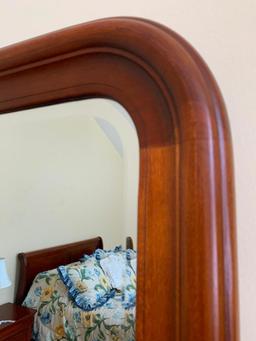 Mahogany Finish, Dresser with Mirror