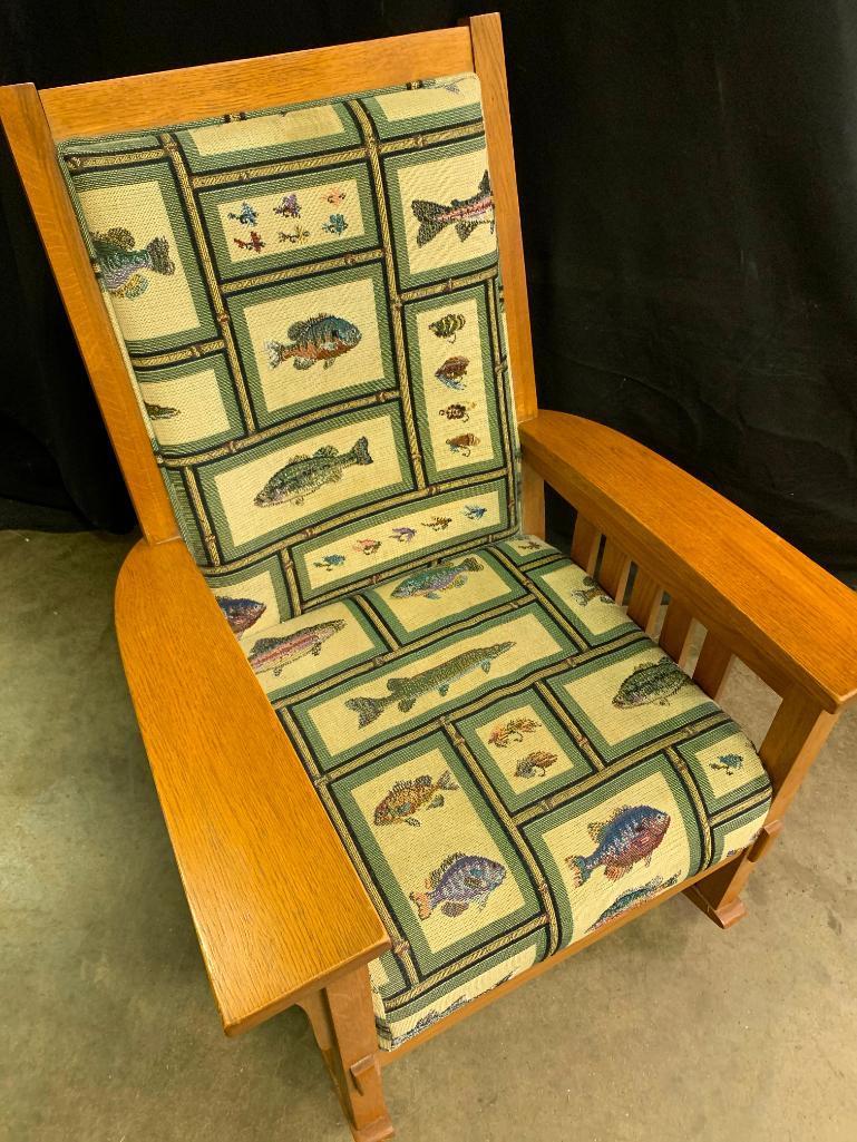 Southwest Style,Oak, Rocking Chair