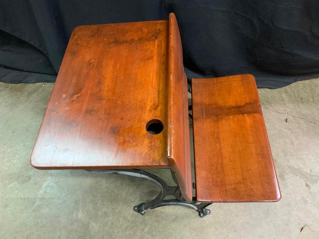 Antique School Desk