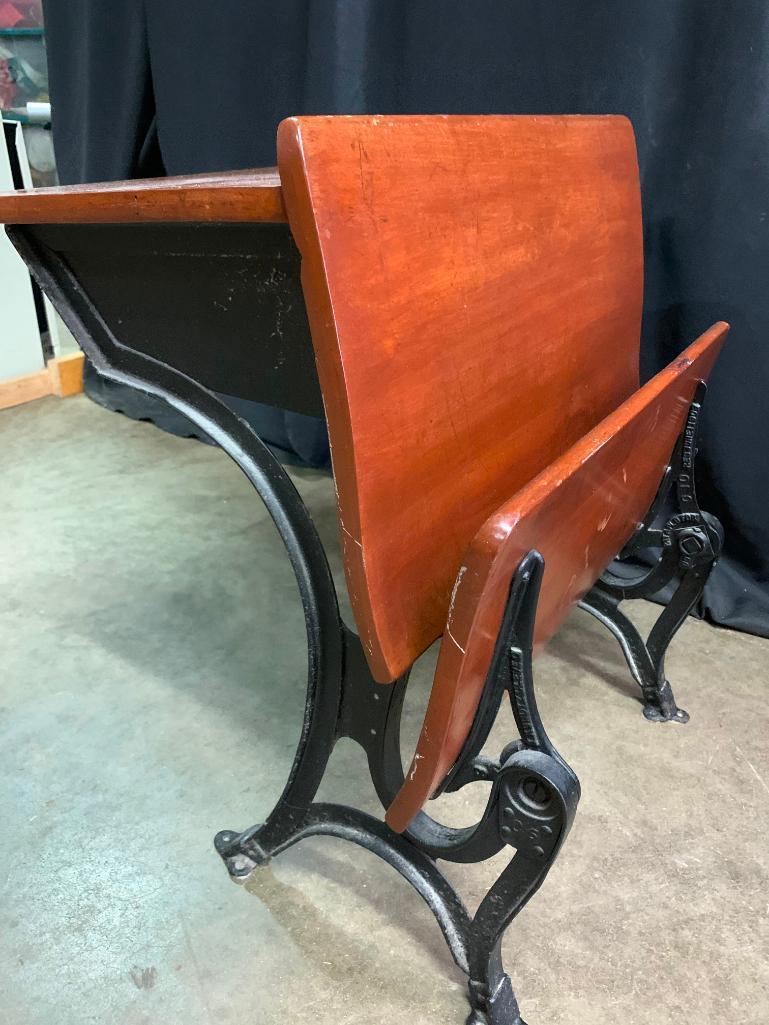 Antique School Desk