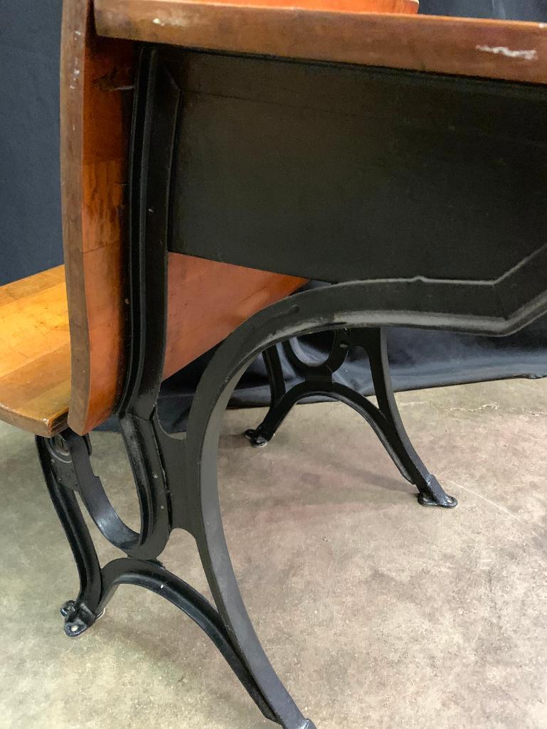 Antique School Desk