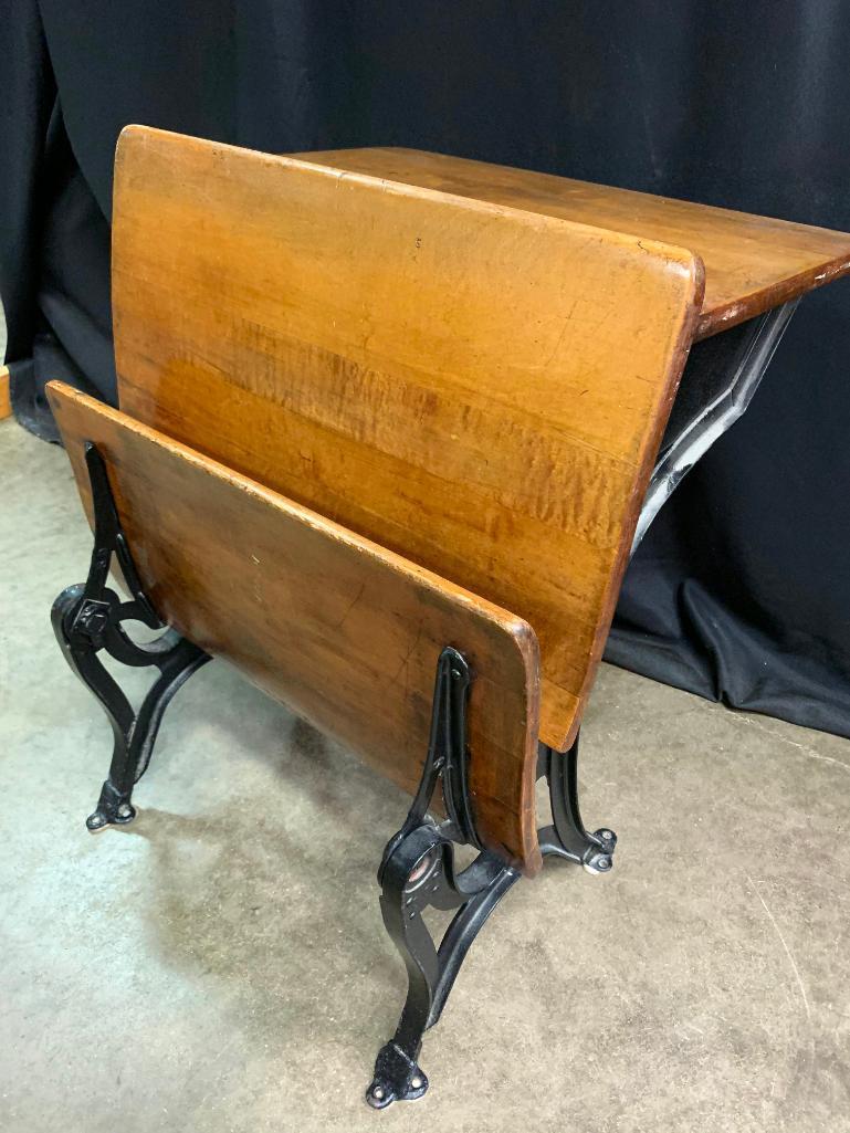 Antique School Desk