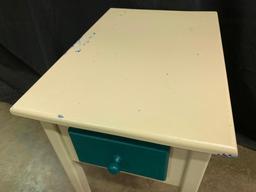 Painted Lamp Table