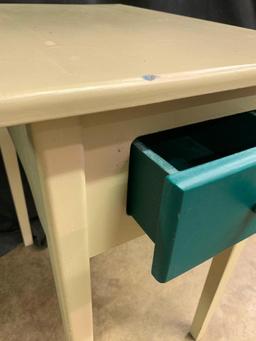 Painted Lamp Table