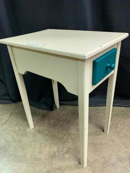 Painted Lamp Table