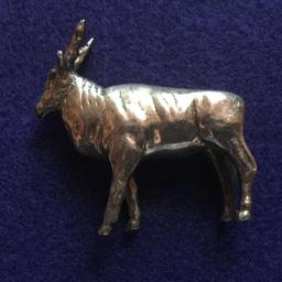 .925 Sterling Figural Antelope