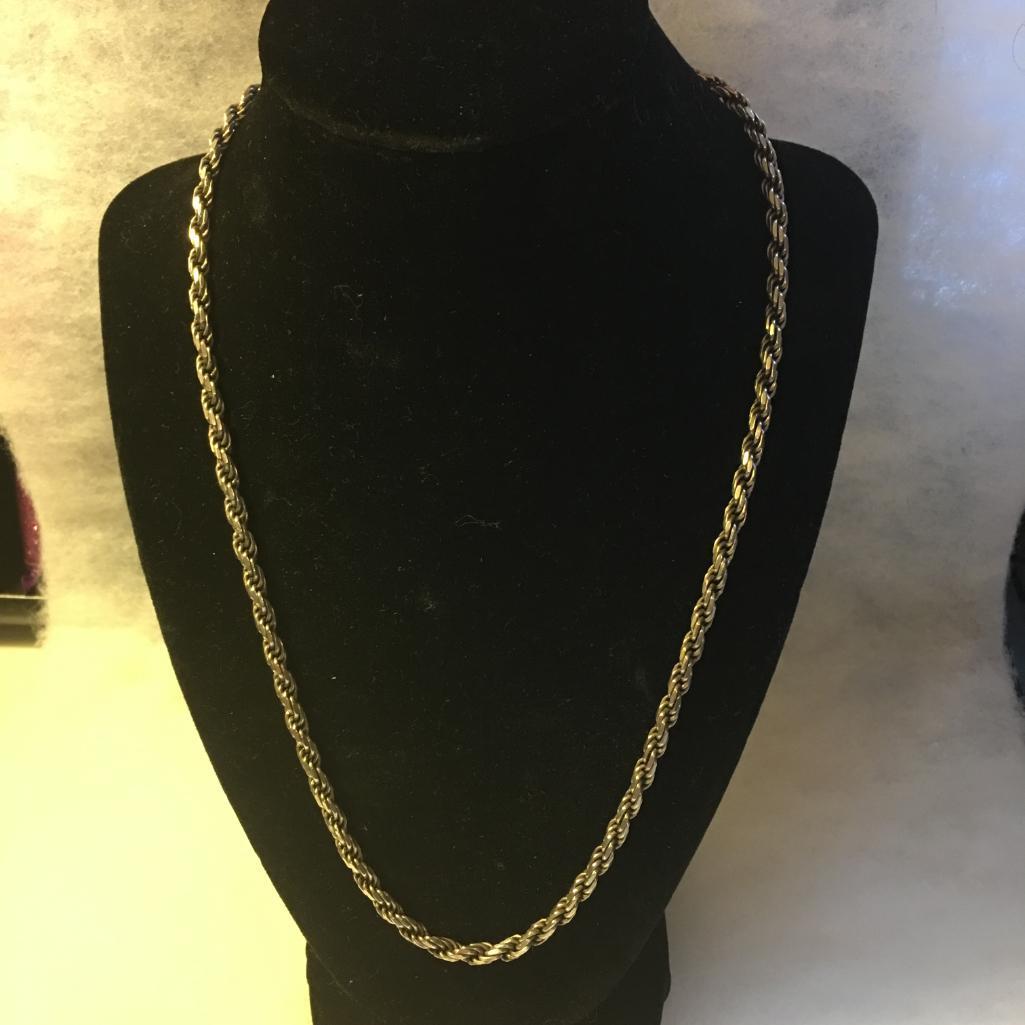 Sterling .925 Italy 22" Chain