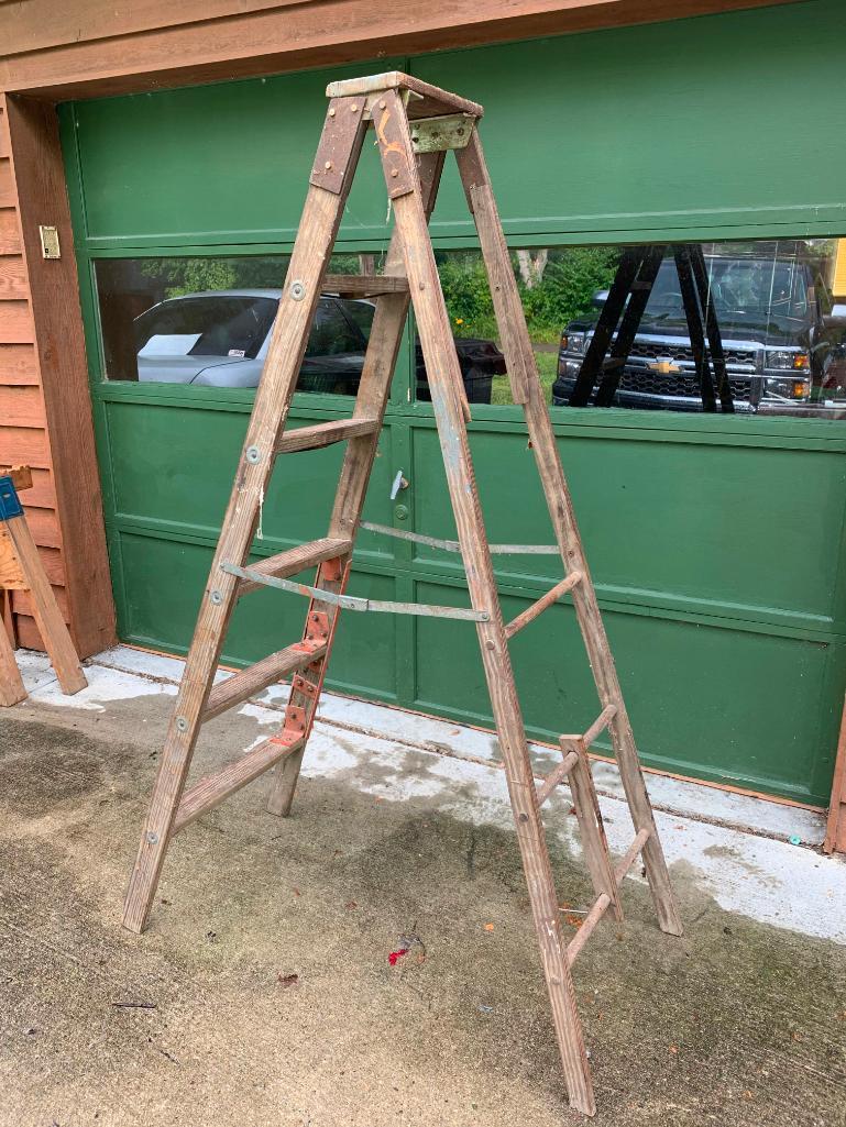 Vintage, 6 Foot Step Ladder