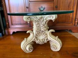 American of Chicago, Universal Statuary Corp., Glass Top End Table