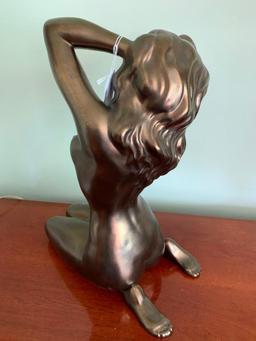 Eley Boy Mold, Ceramic Statue of Nude Lady