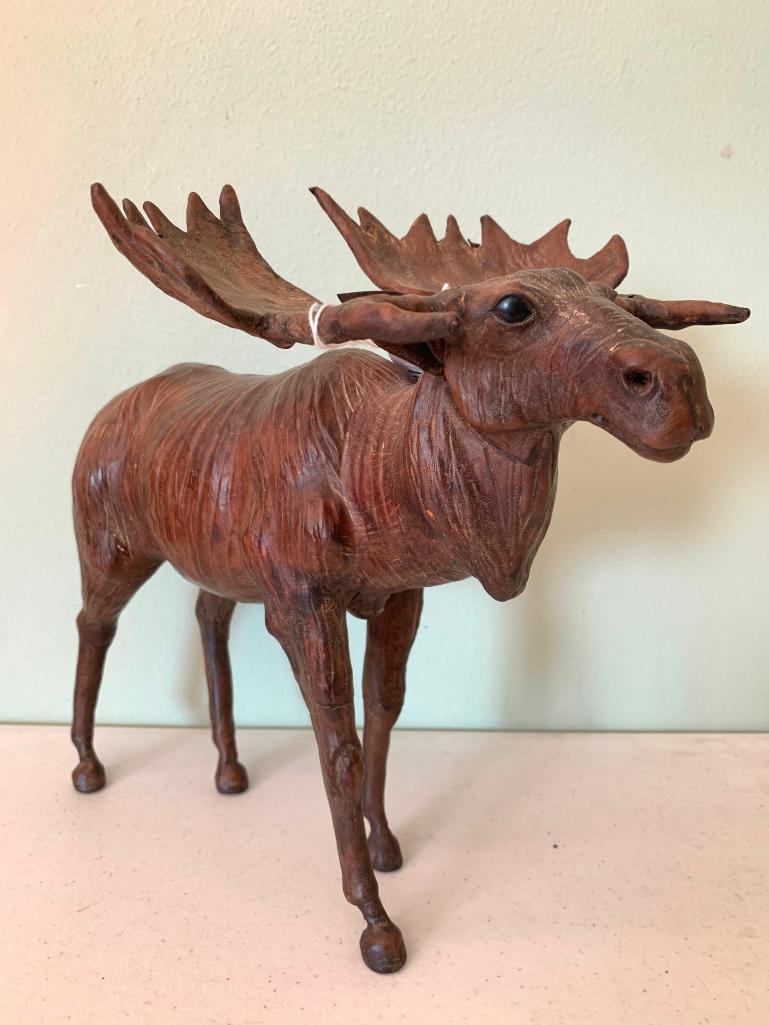 Leather Wrapped Moose