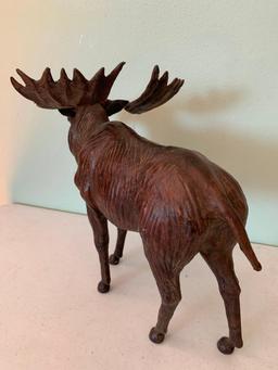 Leather Wrapped Moose