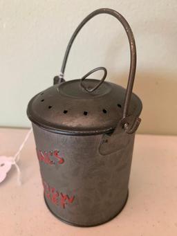 Little Tin, Big Al's Minnow Bucket