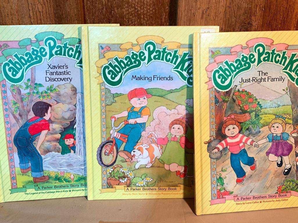 Set of 9 Cabbage Patch Kids Books