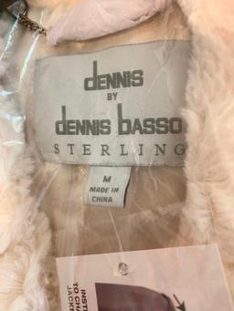 Dennis Basso, Size Medium, New in Bag, Ladies Coat, Ivory