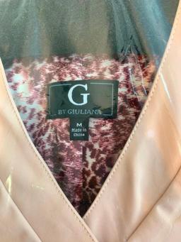 G by Giuliana, Size Medium, Color Blush, Polyester, Ladies Jacket