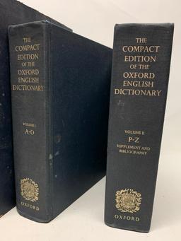 The Compact Oxford English Dictionary. Two Volume Boxed Set