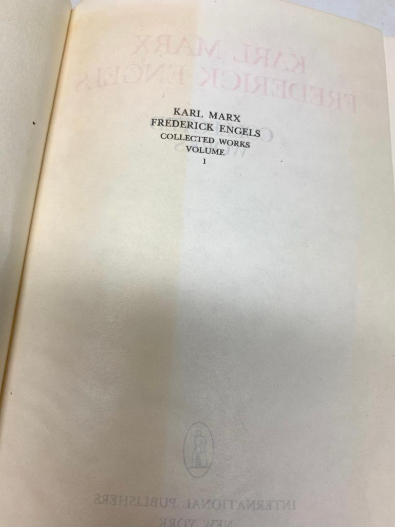 Karl Marx & Frederick Engels. Collected Works. NY; International Publishers. Complete50 Volume Set