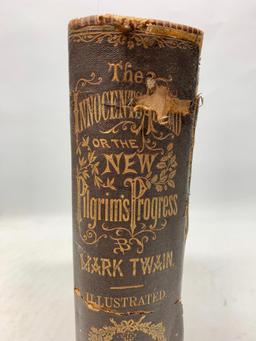 The Innocents Abroad or The New Pilgrims Progress, By Mark Twain, American Publishers Company, 1870