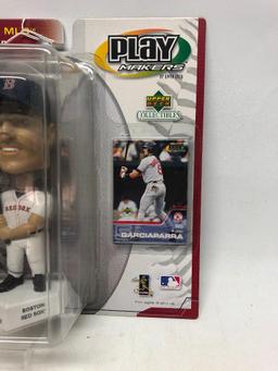 2002 MLB Edition, Upper Deck Play Makers, Nomar Garciaparra, Bobble Head in Original Packaging