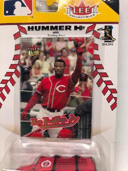 Fleer, Ken Griffey Jr. Trading Card with Reds Hummer in Original Seal Pack